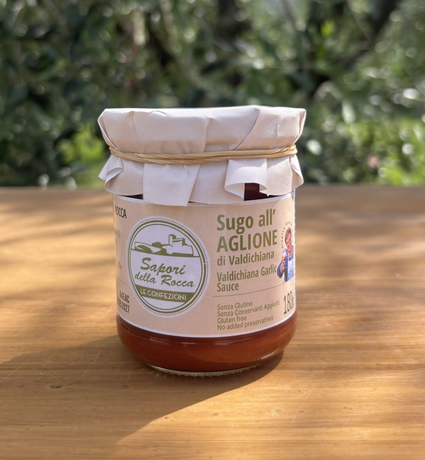 Sugo All'Aglione 180gr - Ricette di Famiglia | Sapori della Rocca