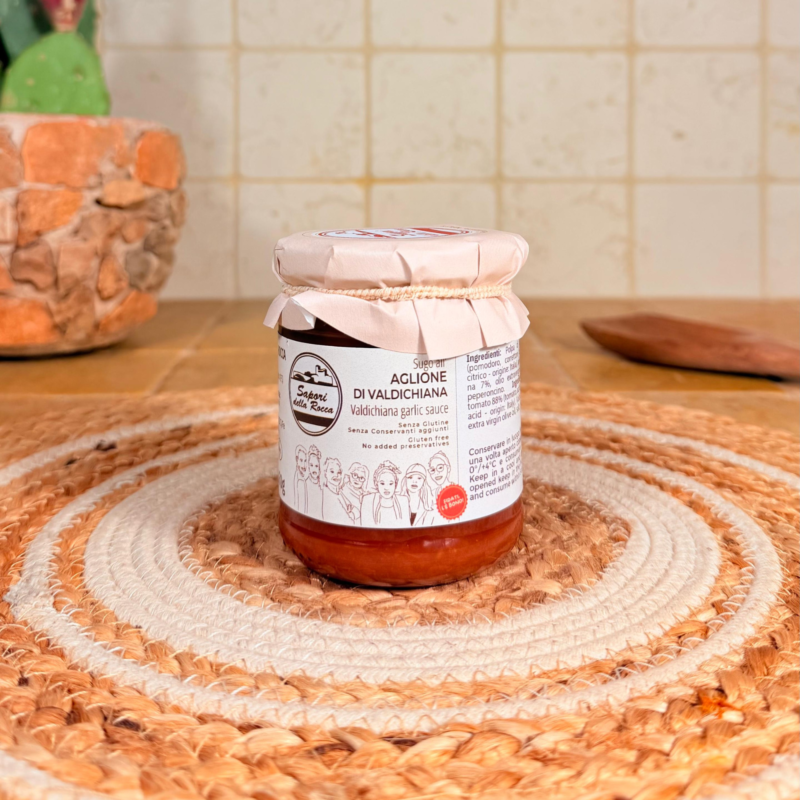 Sugo all’Aglione Toscano 180 g – Ricette di Famiglia | Sapori della Rocca