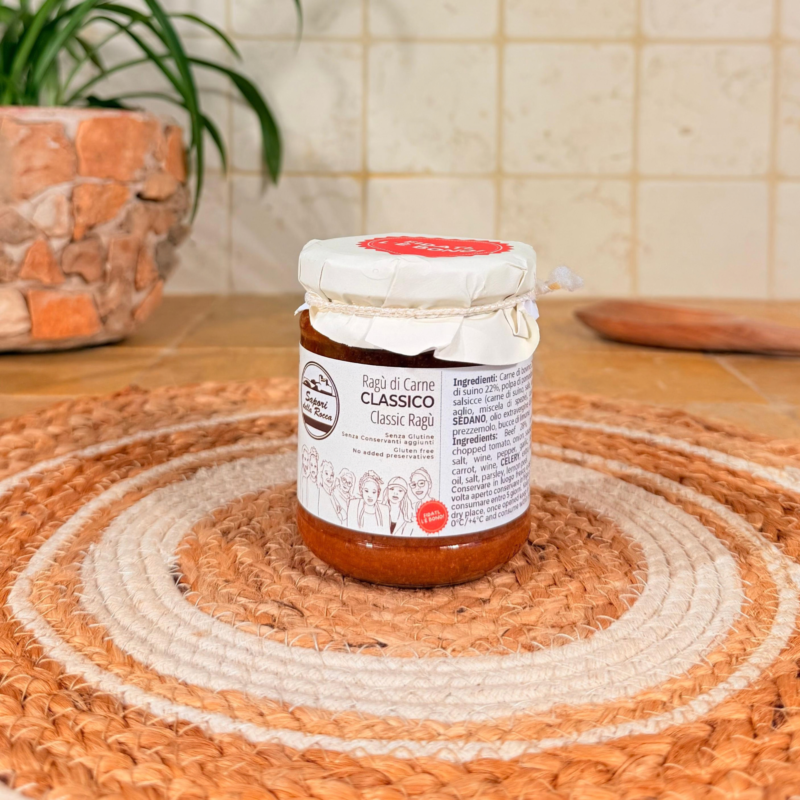 Ragù Classico Toscano 180 g – Ricetta di Famiglia | Sapori della Rocca