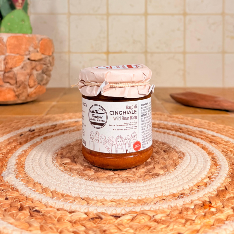 Ragù di Cinghiale Toscano 180 g – Ricette di Famiglia | Sapori della Rocca