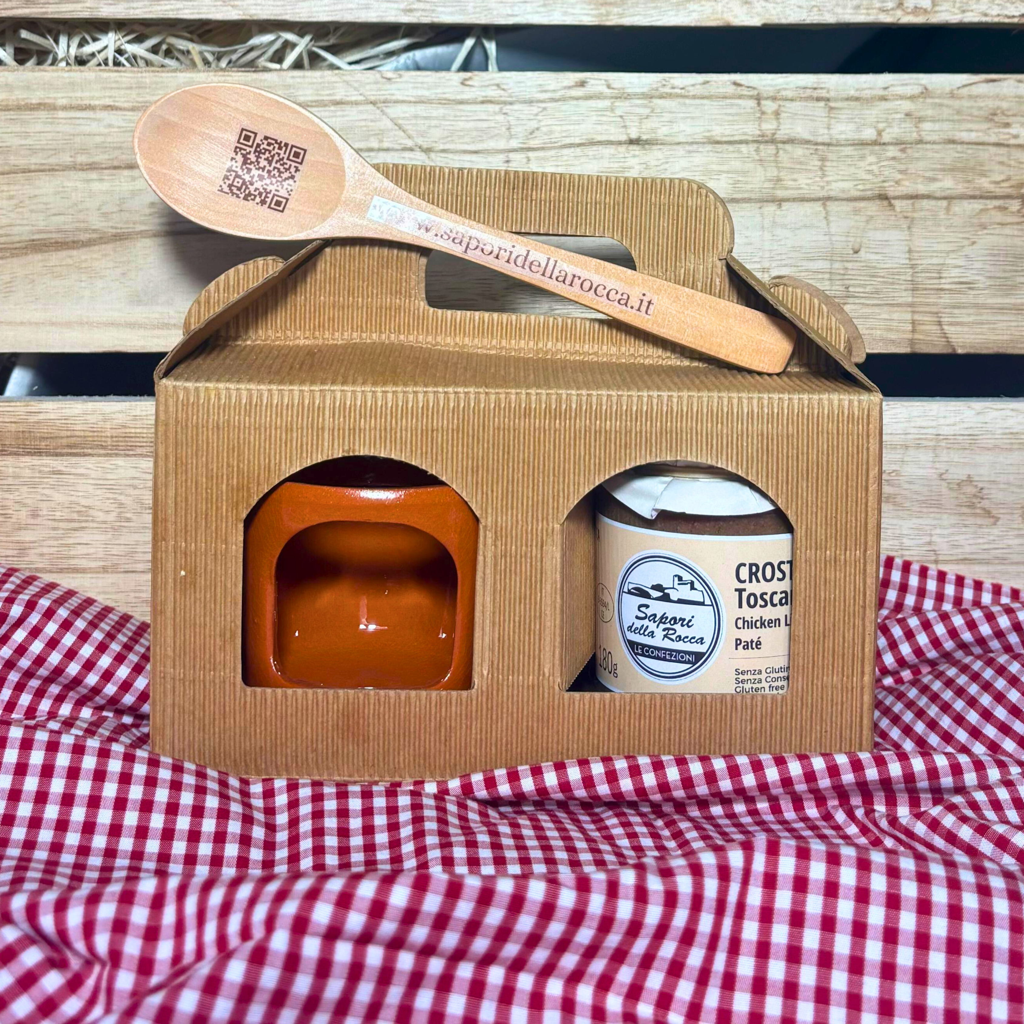 Confezione toscana "Crostino caldo" in fornellino