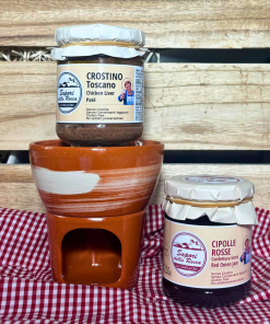 Alternative view of Confezione toscana - "Crostino sfizioso" con fornellino