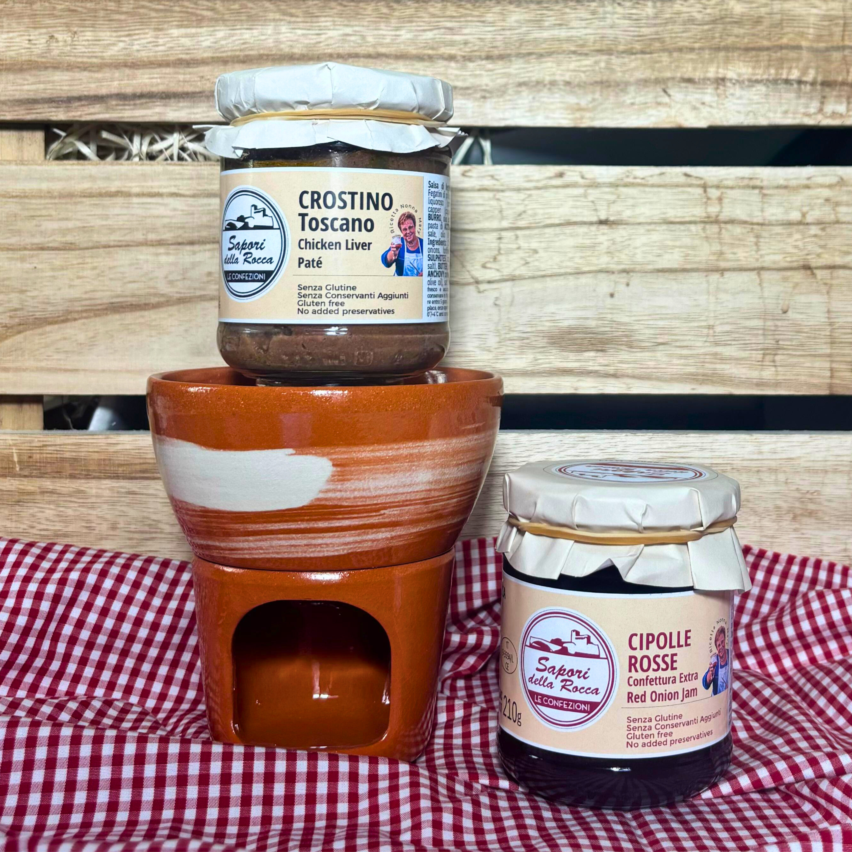 Confezione toscana - "Crostino sfizioso" con fornellino - immagine 2