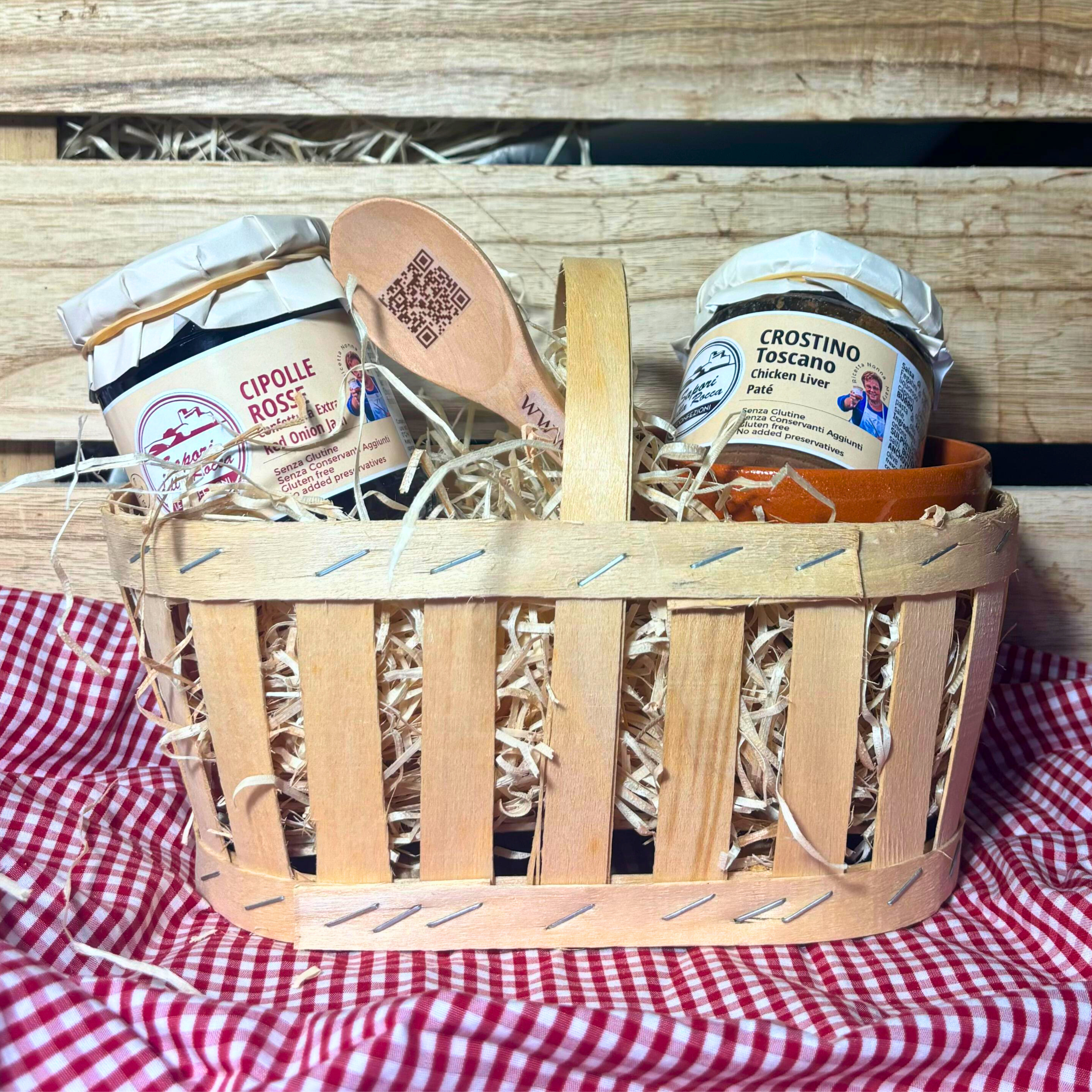 Confezione toscana - "Crostino sfizioso" con fornellino