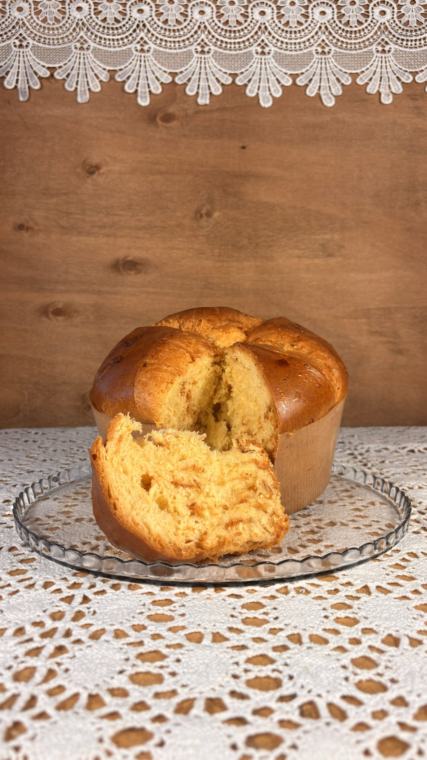 Panettone al Caramello Salato – Selezione Sapori della Rocca (1 kg) - immagine 3