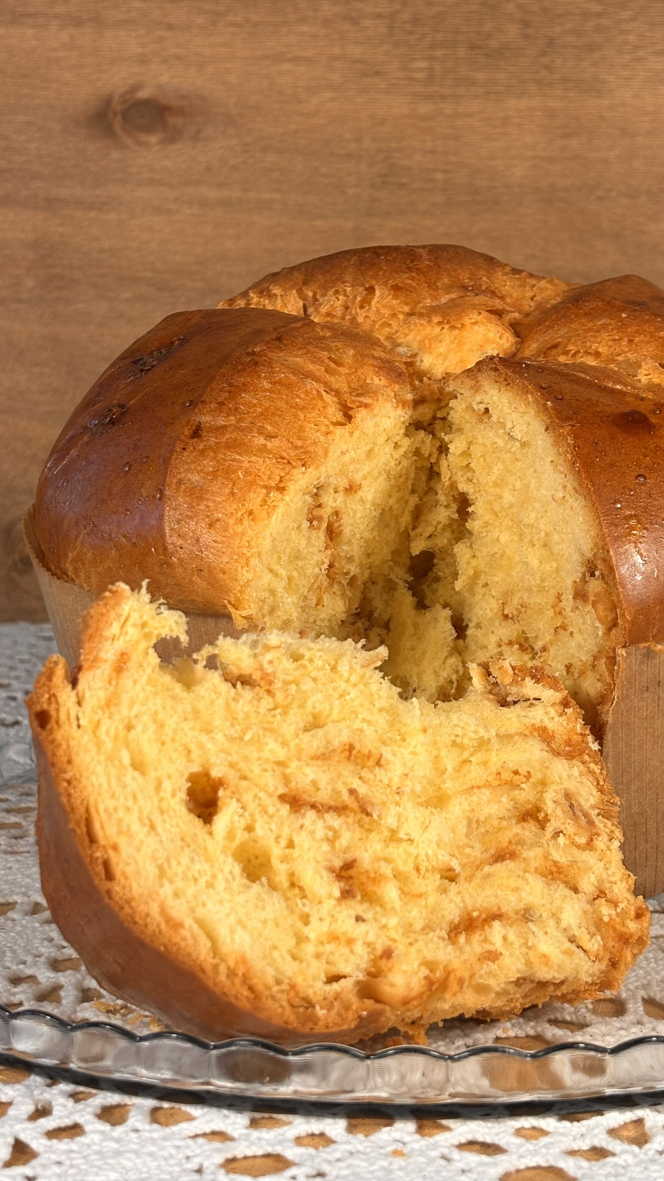Panettone al Caramello Salato – Selezione Sapori della Rocca (1 kg) - immagine 5
