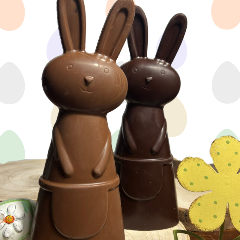 Coniglietto alto di Cioccolato artigianale - 180gr
