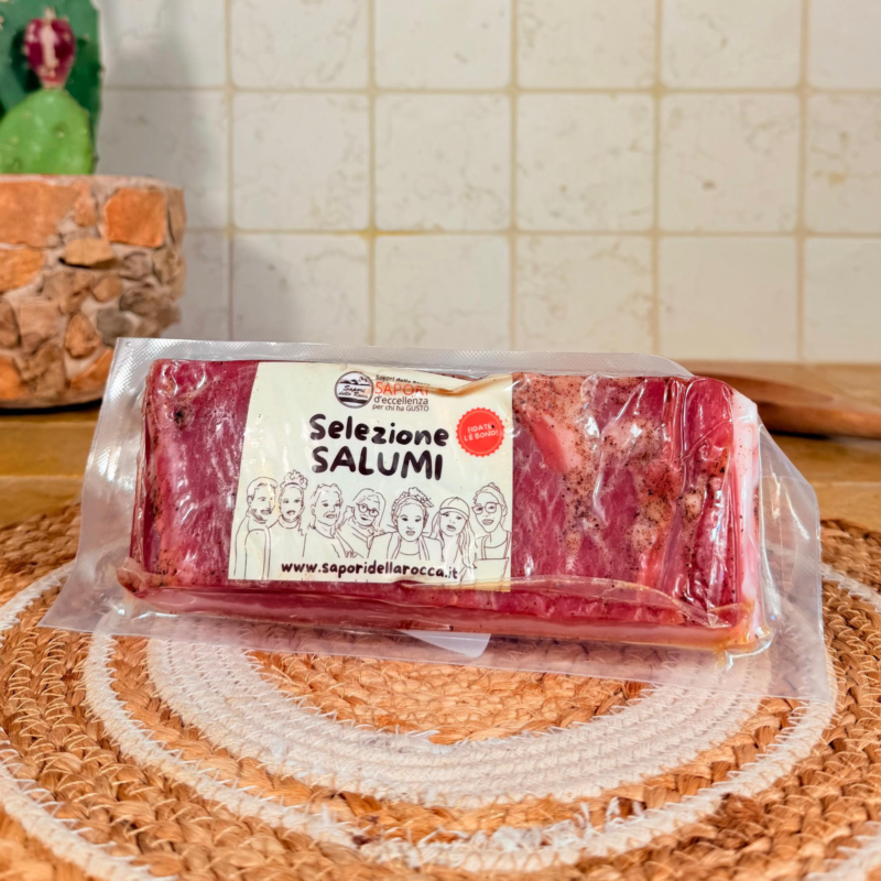 Trancio di Pancetta Toscana Stesa 300g circa | Selezione Sapori della Rocca