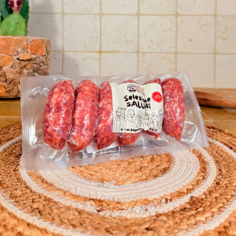 Salsicce di Cinghiale con suino gr.300 circa | Selezione Sapori della Rocca