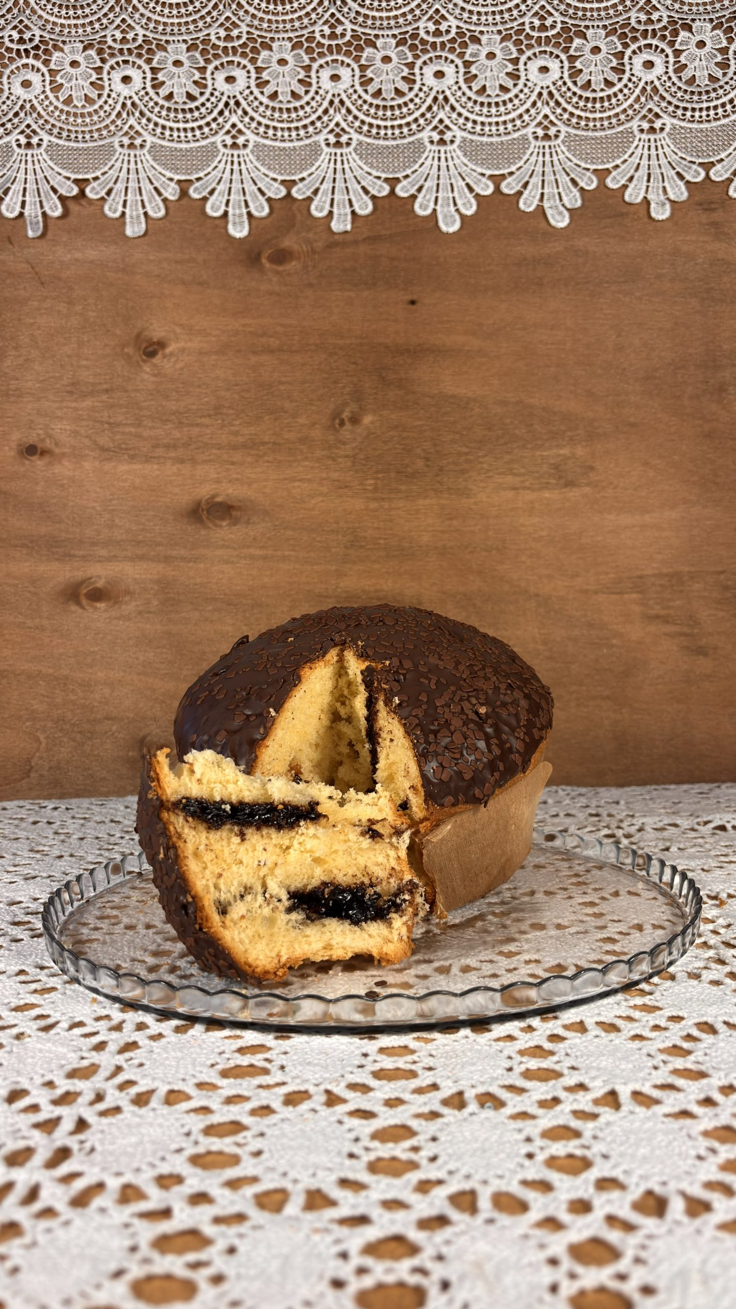 Panettone al Cioccolato – Selezione Sapori della Rocca (850 g) - immagine 3