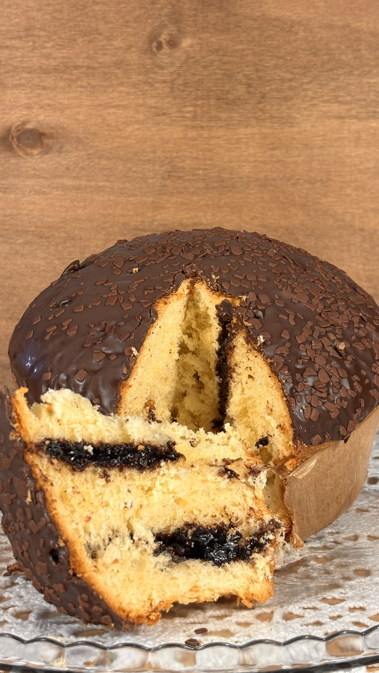 Panettone al Cioccolato – Selezione Sapori della Rocca (850 g) - immagine 5