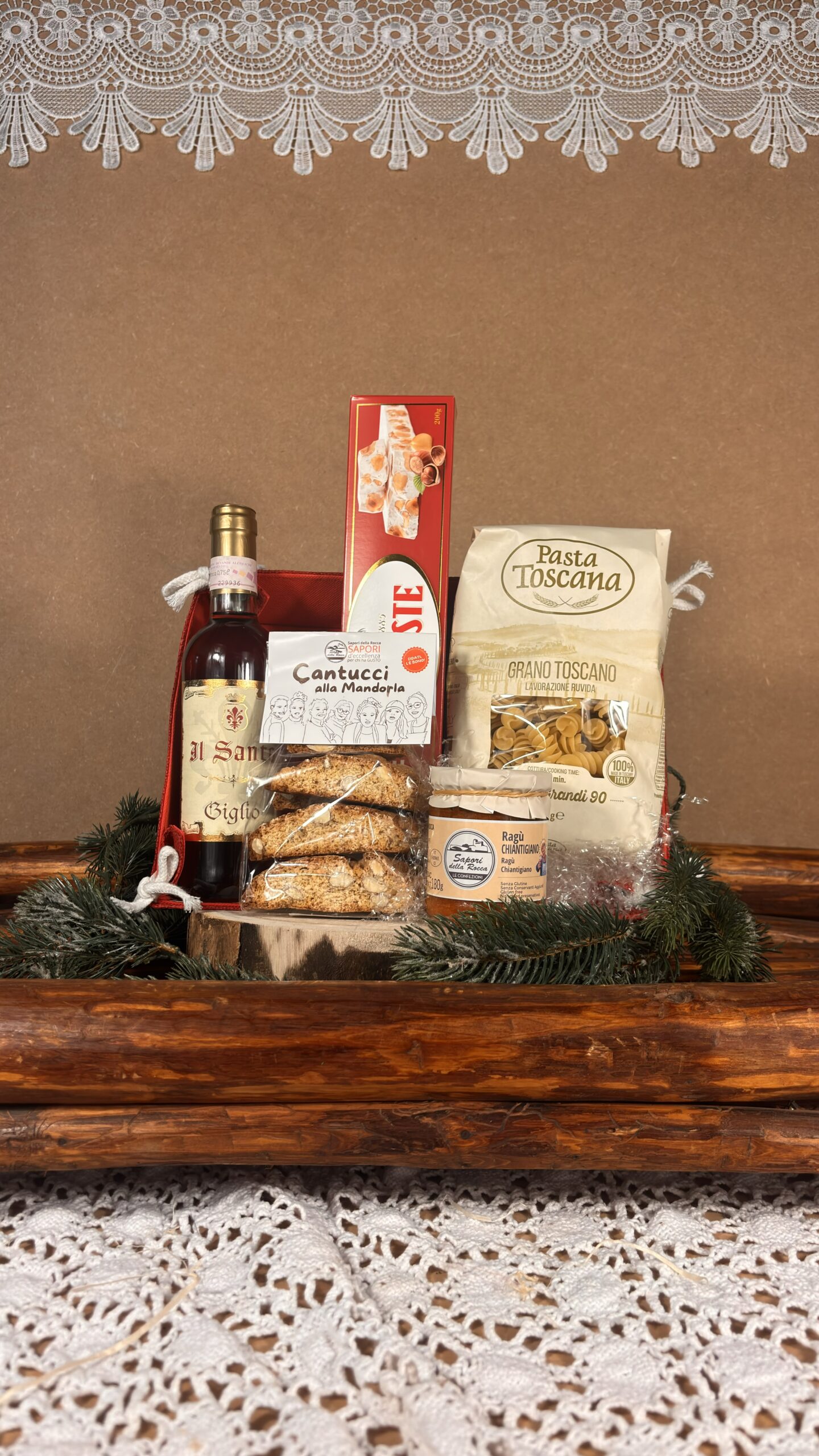 Il Cestino del Buongusto – Confezione Regalo Sapori della Rocca