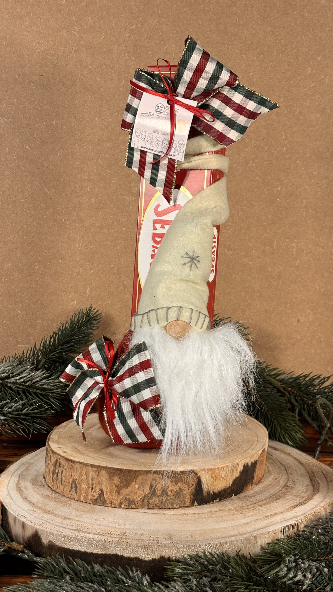 Lo Gnomo Goloso – Piccolo Pensiero Natalizio Sapori della Rocca - immagine 2