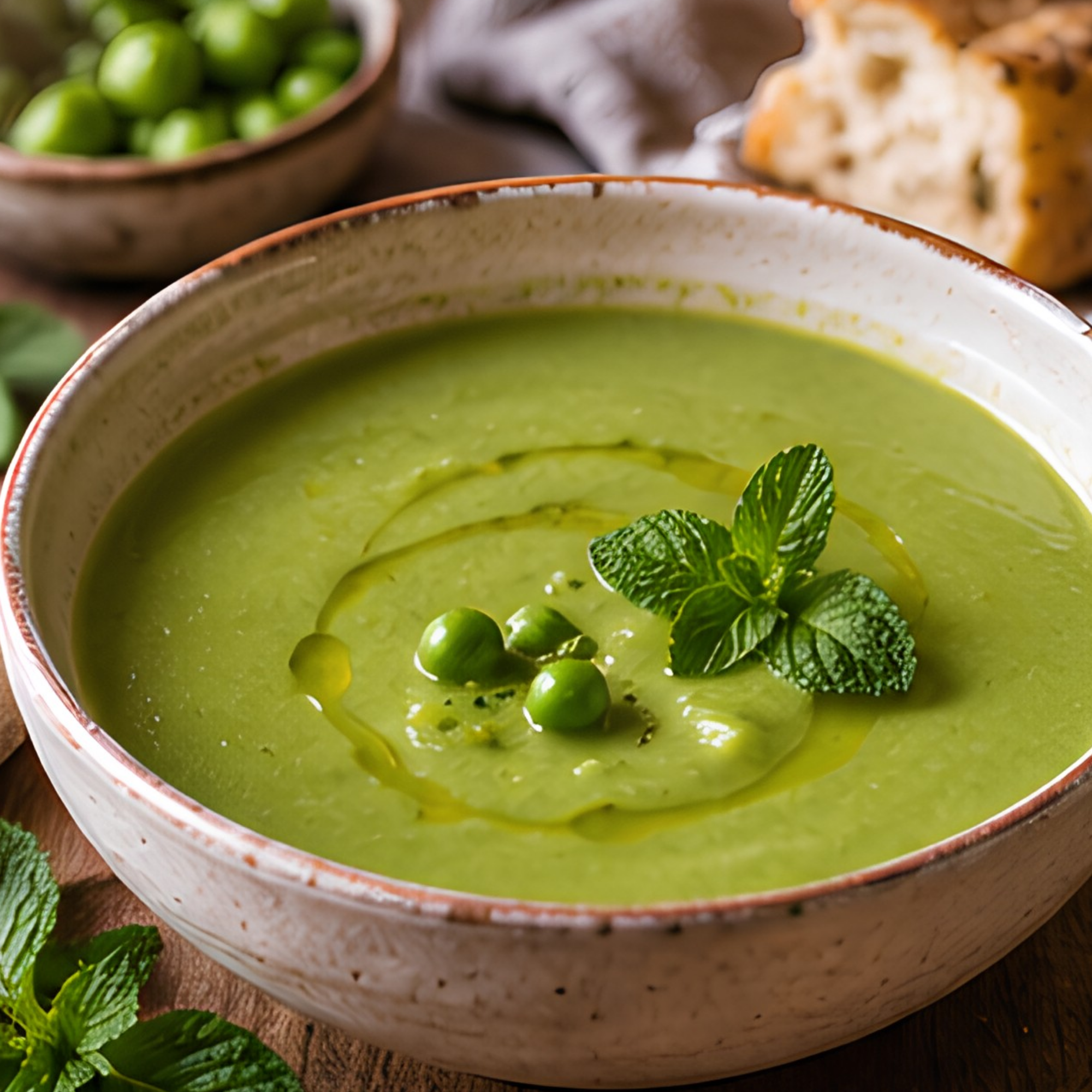 Vellutata di Piselli e Menta 500ml – Ricette di Famiglia | Sapori della Rocca