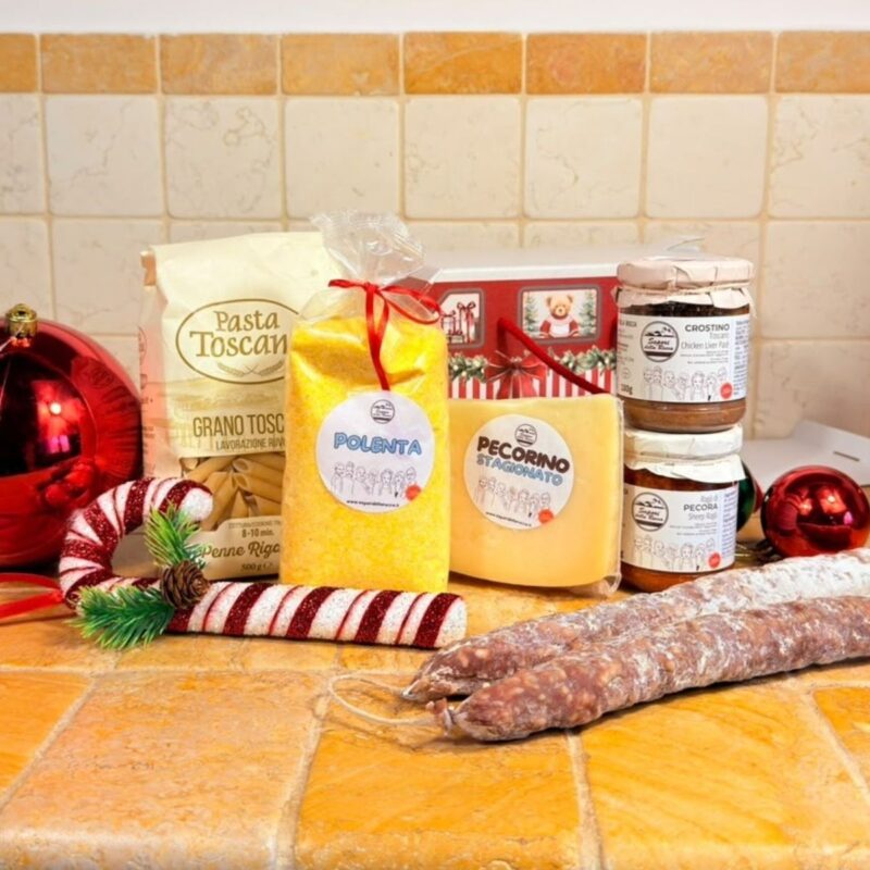 Destinazione: Casa! – Confezione Regalo Natalizia con Specialità Toscane